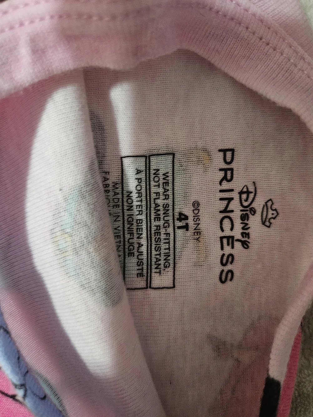Childrens Place Princess Pajamas